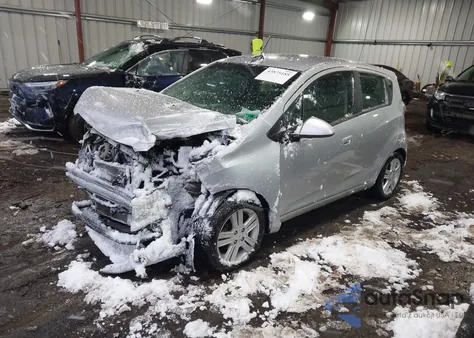 2015 Chevrolet Spark Ls Manual from USA, damaged, VIN KL8CA6S90FC739099